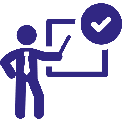 Icon representing training