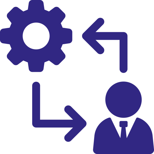 Icon representing changing